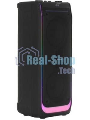 Колонка портативная Ural Молния 10000 черный 1000W 1.1 BT/3.5Jack/USB-C 20м 8000mAh