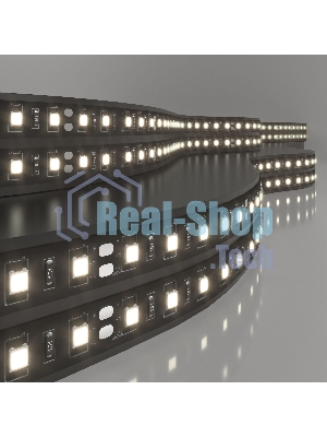 Лента светодиодная 120Led 9,6W IP20 4200K дневной белый (2835 24V 120Led 9,6W IP20 Black)