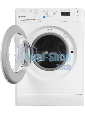 Стиральная машина Indesit BWSA 6109 WWV RU белый, загрузка фронтальная 6 кг, 1000 об/мин, класс: A