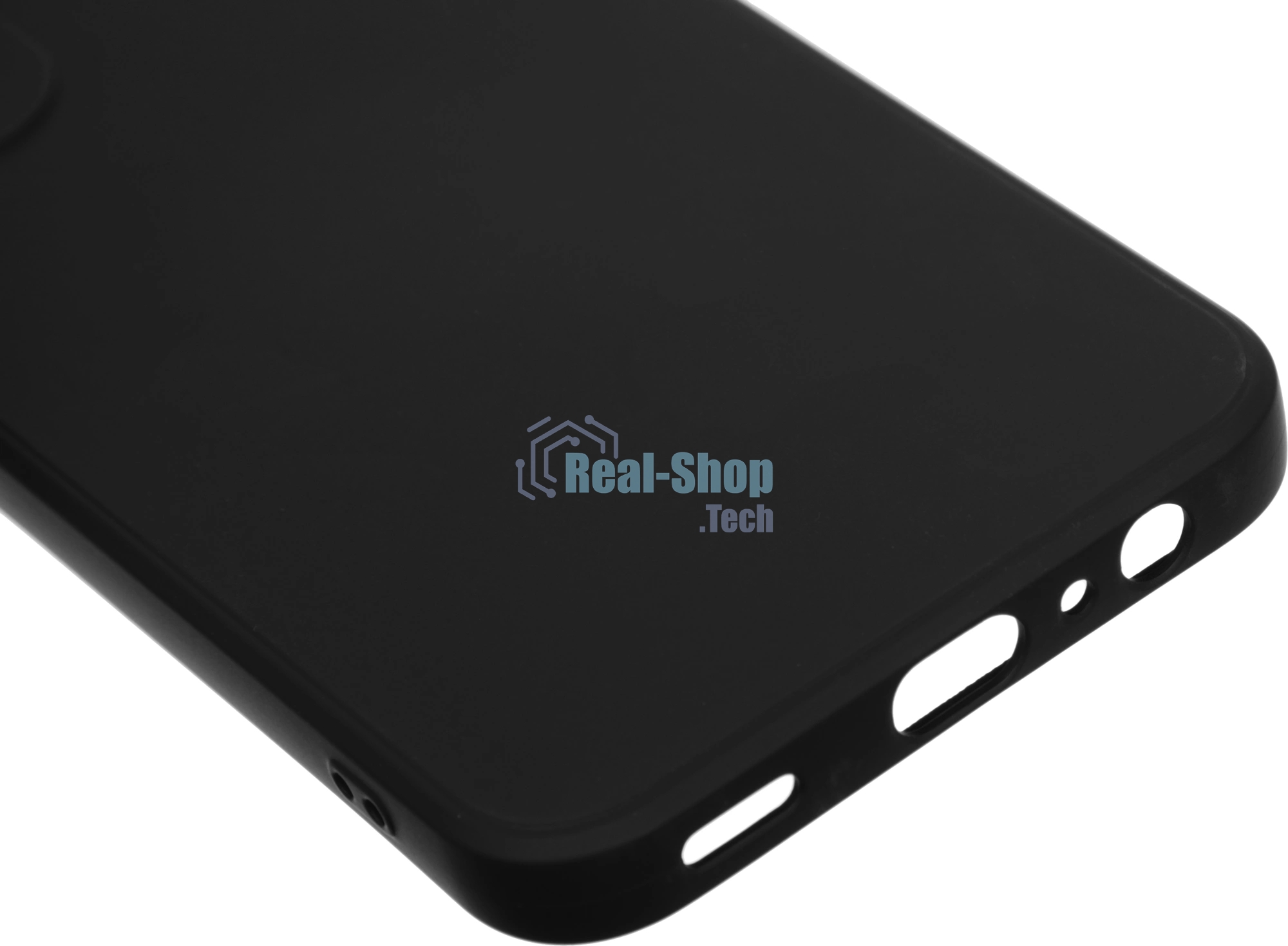 Чехол (клип-кейс) BoraSCO для Samsung Galaxy A15 Microfiber Case черный (72894)