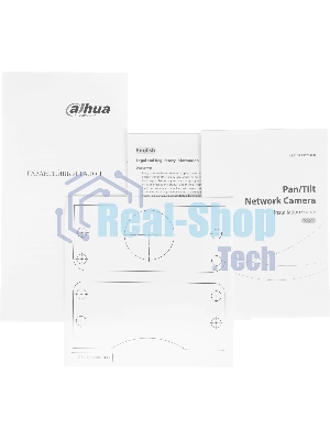 Камера видеонаблюдения Dahua DH-IPC-P3BP-PV-0360B, IP, 3 Мп, 3.6 мм, белая