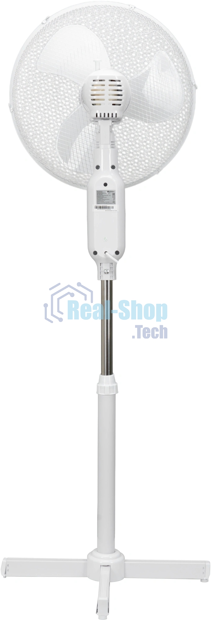 Вентилятор Primera SFP-4072SXT белый, напольный, 45 Вт, 3 скорости, 40 см