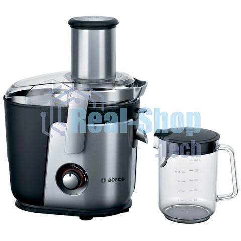 Соковыжималка центробежная Bosch MES4010 1200Вт рез.сок.:1500мл. серебристый/черный