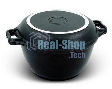 Казан литой КУКМОР К44а с кр/сковор 4, 0л 4,0л с крышкой-сковородой