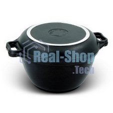 Казан литой КУКМОР К44а с кр/сковор 4, 0л 4,0л с крышкой-сковородой