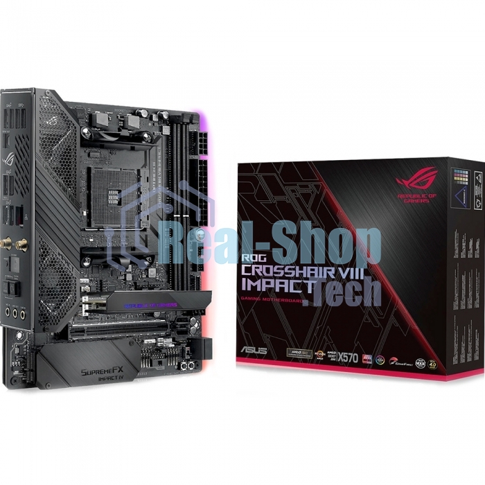 Материнская плата ASUS ROG CROSSHAIR VIII IMPACT /ROG,AM4,X570,USB3.2,M.2,MB