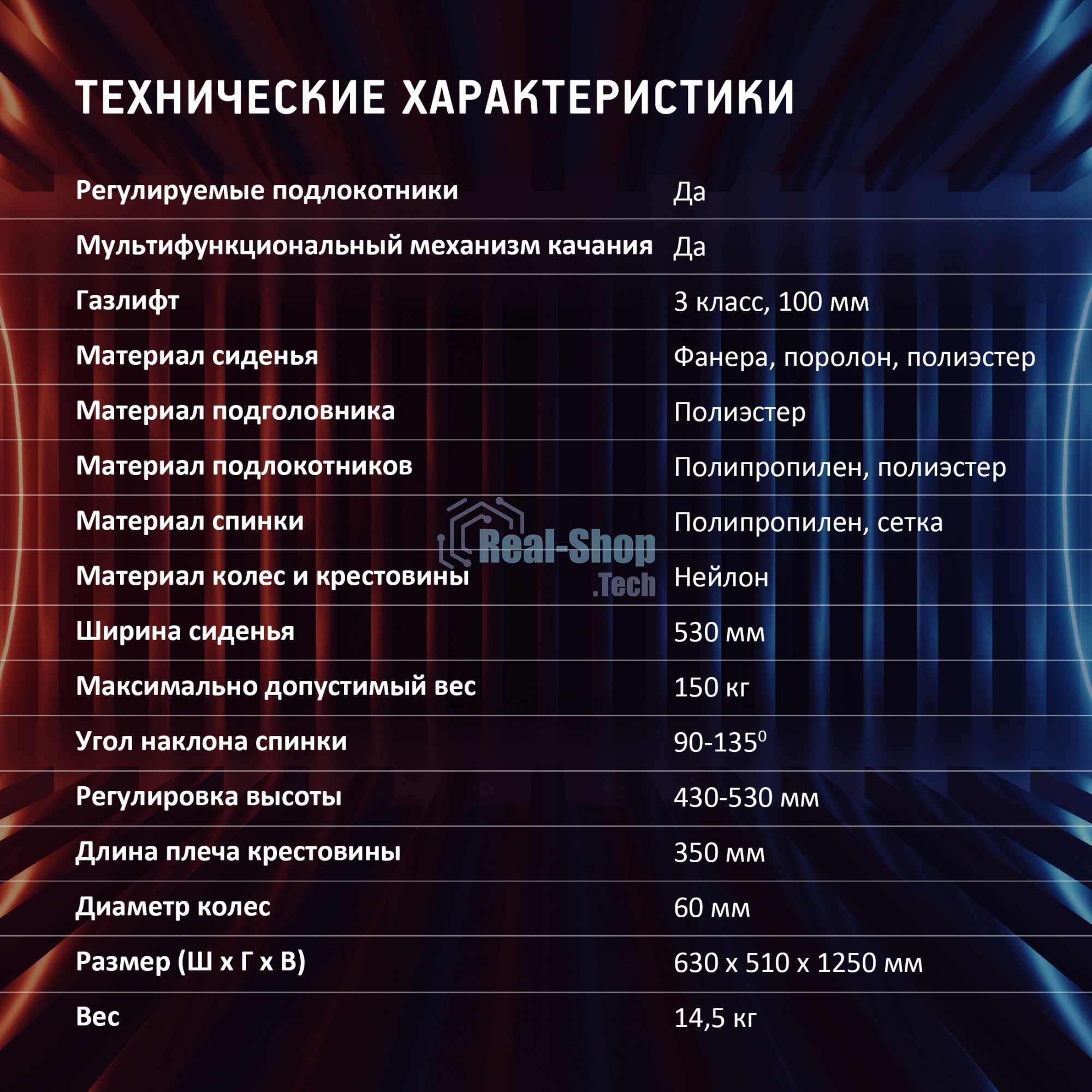 Кресло игровое Оклик 111G черный/синий сиденье черный сетка/ткань с подголов. крестов. пластик черный