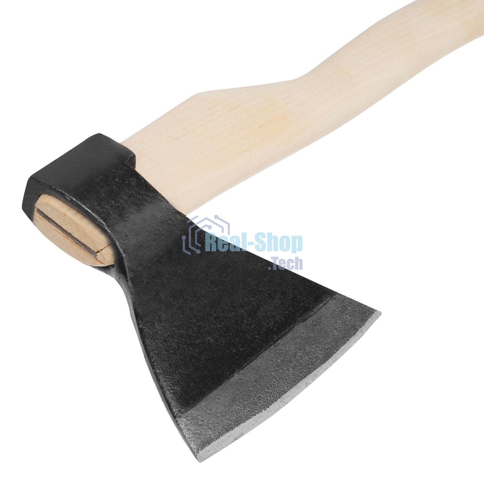 Россия Топор,1200 г,в сборе,кованый,деревянное топорище,400 мм,аО,21661