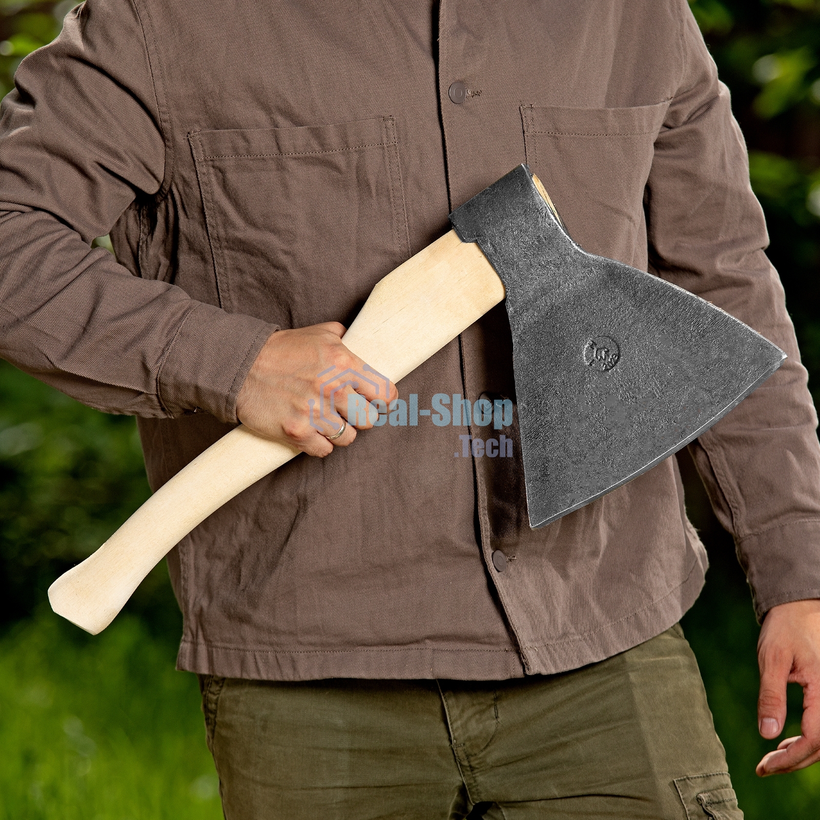 Топор Россия кованый в сборе Мясоруб, 2460/2870гр, 500 мм Ижевск 21682