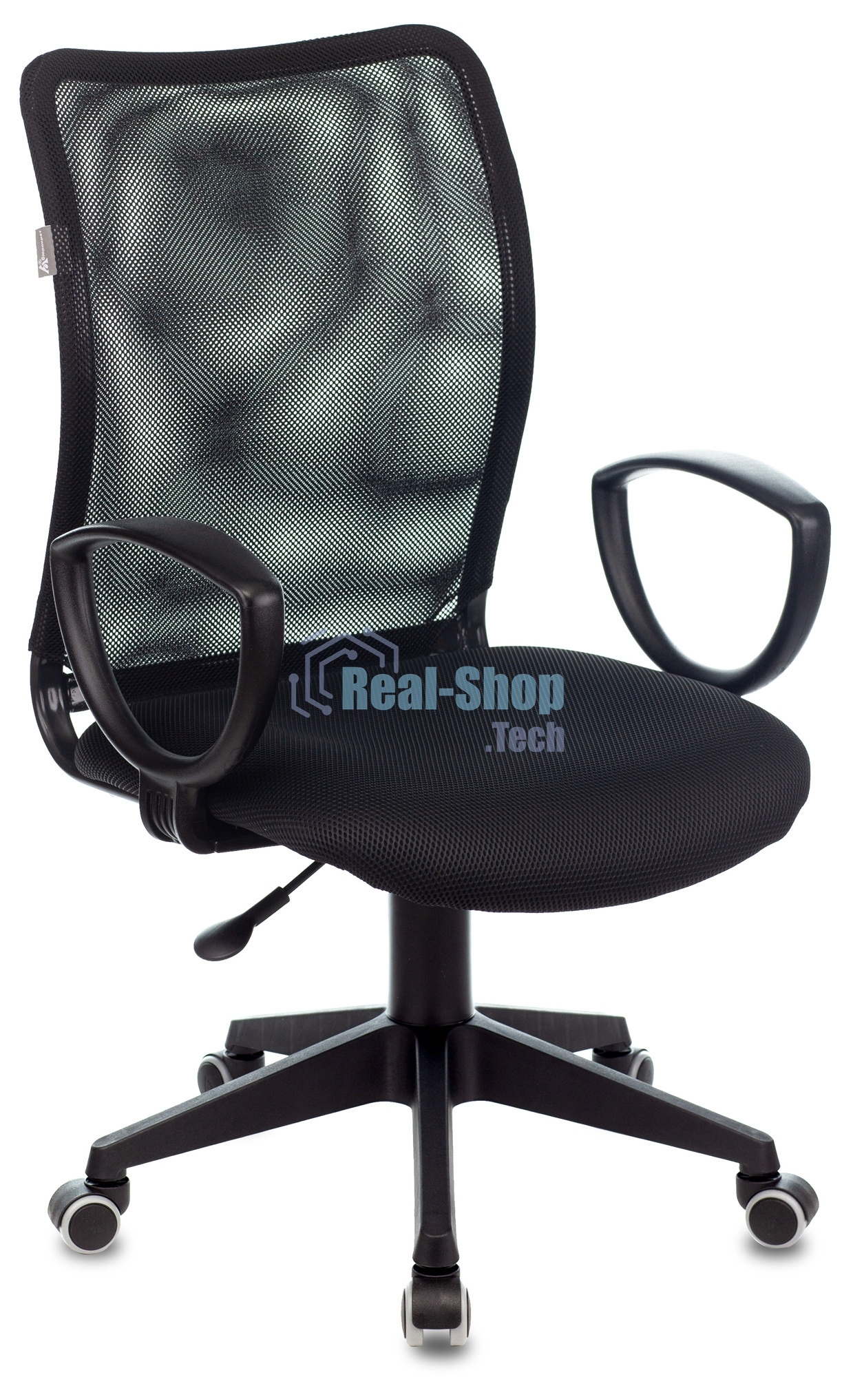 Кресло компьютерное Бюрократ Ch-599AXSN спинка сетка черный, сиденье черный TW-11