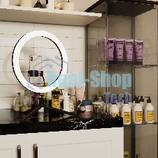 Светильник кольцевой Gauss 15W 800lm 3000-6500K 5V USB IP20 300x23мм черный дим пульт е LED