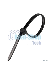 Стяжка нейлоновая Exegate EX253856RUS неоткрывающаяся CV-300B, 300 мм, упак. 100 шт черная