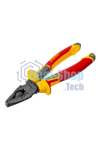 Плоскогубцы комбинированные Denzel диэлектрические трехкомпонентные рукоятки до 1000 В, 180 мм