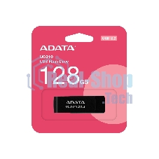 Флешка USB ADATA UC310 (UC310-128G-RBK), 128Gb, USB 3.2 Gen 1, R/W 100/30, черный