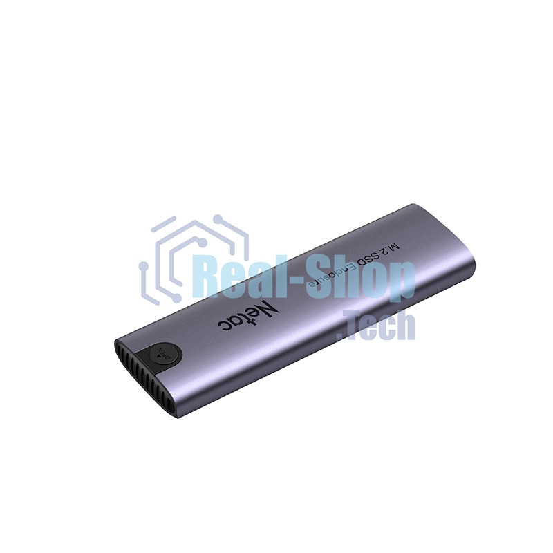Внешний корпус NETAC WH51 NT07WH51-32C2 для SSD M.2 SATA/NVMe -> USB3.1 Type-C Алюминий