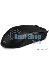 Мышь проводная SVEN RX-95 черный, 4000 dpi, USB, кнопки - 6