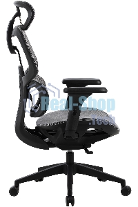 Кресло компьютерное Cactus CS-MC555-GY черный/серый, сетка