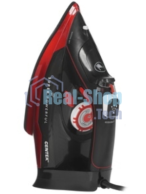 Утюг Centek CT-2359 красный/черный, 3000 Вт, 50 г/мин, 190 г/мин, 320 мл