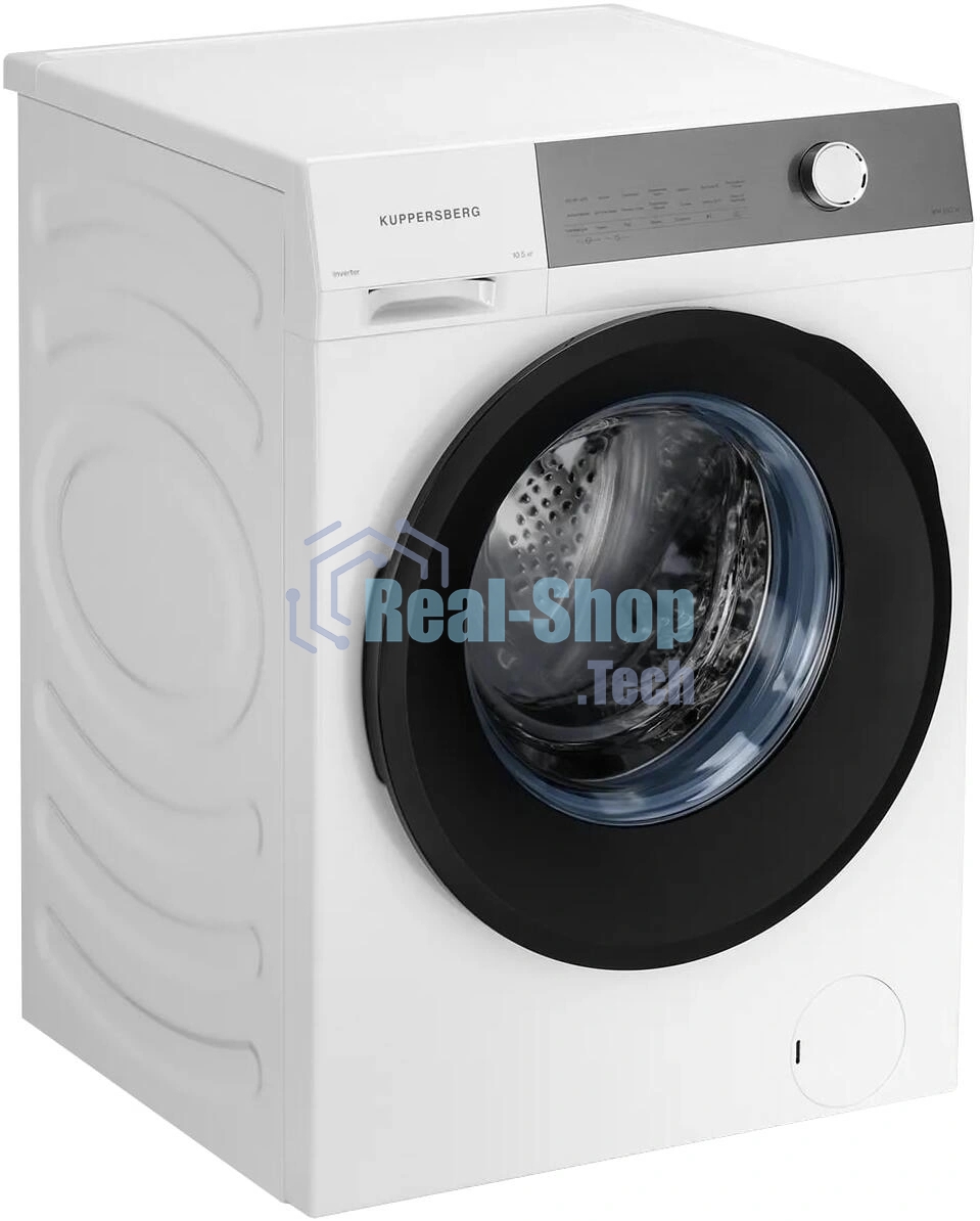 Стиральная машина Kuppersberg WM 610 W белая, загрузка фронтальная 10.5кг, 1400 об/мин., класс: A+++