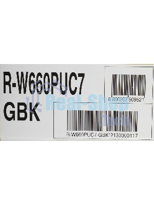 Холодильник Hitachi R-W660PUC7 GBK черный двухкамерный 396/144л морозилка сверху, No Frost, Side by Side
