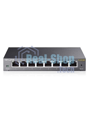 Коммутатор TP-Link SMB TL-SG108E 8-port Desktop Gigabit Switch, 8 10/100/1000M RJ45 ports