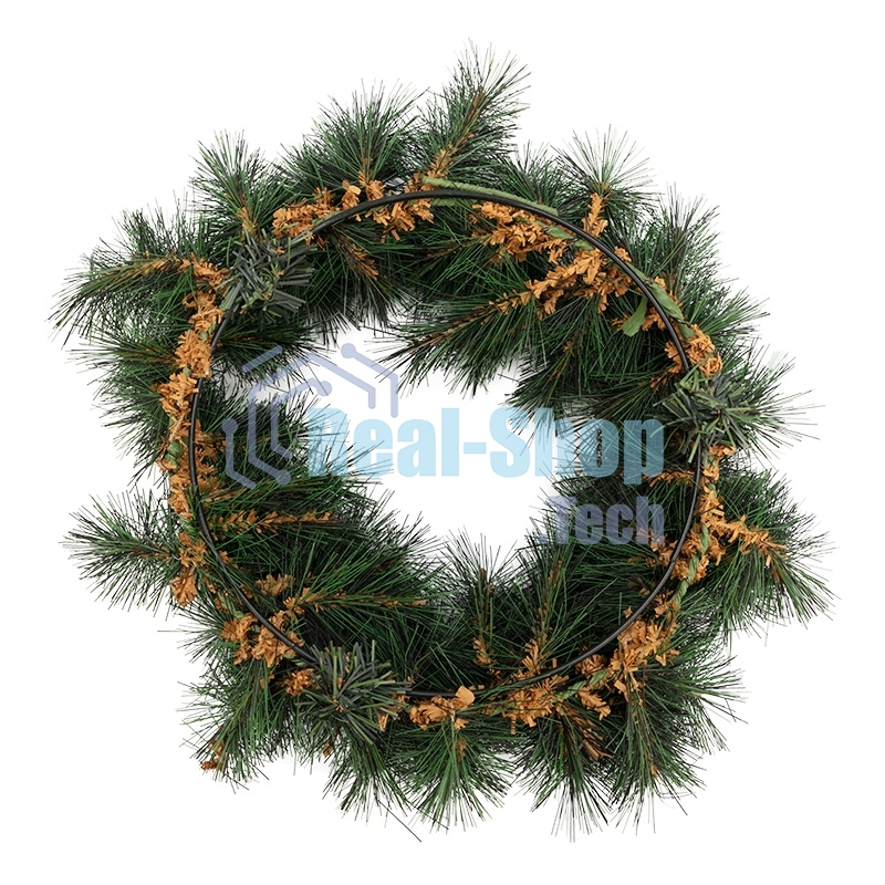 Еловый венок Neon-night Ø 45 см, леска