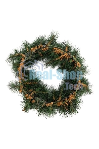 Еловый венок Neon-night Ø 45 см, леска