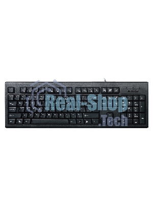 Комплект клавиатура+мышь A4Tech KRS-8372 проводной, USB, 1200 DPI, чёрный