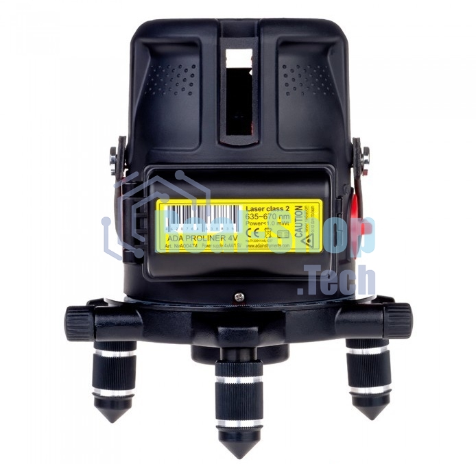Уровень ADA PROLINER 4V дальность20(70)м точность0.2мм/м лазер2 кейс