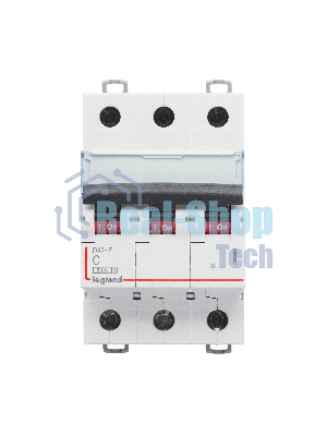 Выключатель автоматический модульный 3п C 25А 6кА DX3-E Leg 407293