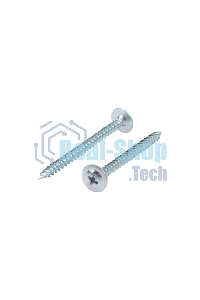 Саморез с прессшайбой Kranz ПШС острый 4.2х50, короб (200 шт./уп.)