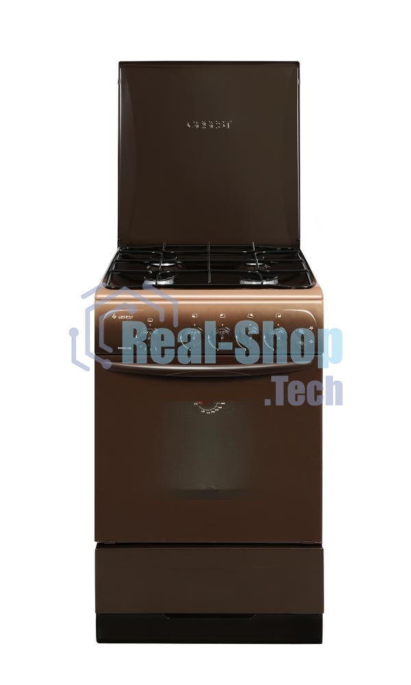 Плита газовая Gefest ПГ 3200-06 К43 коричневый, конфорок 4 шт, духовка 42 л, 50 см x 85 см x 57 см