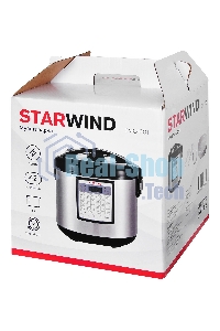 Мультиварка Starwind SMC4201 5л 700Вт серебристый/черный