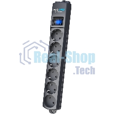 Сетевой фильтр Pilot S Max (5 euros + 1GP), 15A/3.5kVA, automatic, 10 m, graphite