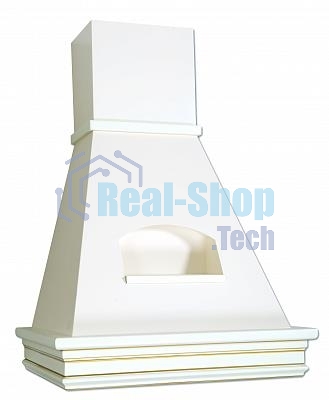 Вытяжка каминная Elikor Бельведер Валенсия 90П-650-П3Д топленое молоко/дуб, 90 см, 650 куб. м/ч, 56 дБ