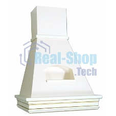 Вытяжка каминная Elikor Бельведер Валенсия 90П-650-П3Д топленое молоко/дуб, 90 см, 650 куб. м/ч, 56 дБ