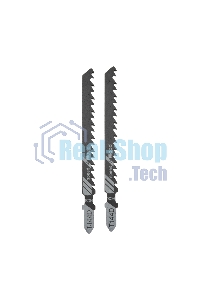 Пилка для электролобзика Kranz 100 мм 6 з/д 8-60 мм T144D (2 шт./уп.) (дерево)