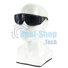 Очки защитные Сибртех открытого типа, затемненные, ударопрочный поликарбонат