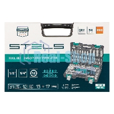 Набор инструментов Stels 94 предмета, 12 гранные головки 14118