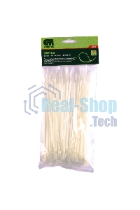 Хомуты Сибртех, 180x3,6 мм,пластмассовые,белые, 100 шт.