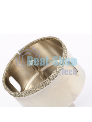 Сверло алмазное Matrix по керамограниту, 75 х 67 мм, 3-гранный хвостовик