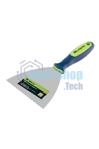 Шпательная лопатка из нержавеющей стали Сибртех 120 мм, 2-комп. ручка