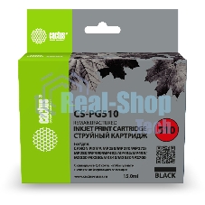 Картридж струйный Cactus CS-PG510 черный (15 мл) для Canon Pixma MP240/MP250/MP260/MP270/MP480/MP490/MP492/MX320/MX330