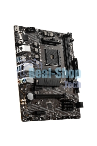 Материнская плата MSI A520M PRO, AM4, AMD A520, 2xDDR4, 4xSATA, 1xM.2, 1xPCIe 3.0 x16, 1xVGA, 1xDVI-D, 1xHDMI, 1x 1Gb LAN, 2xUSB 2.0, 4xUSB 3.2 Gen 1, 3x3.5 мм, 7.1, mATX