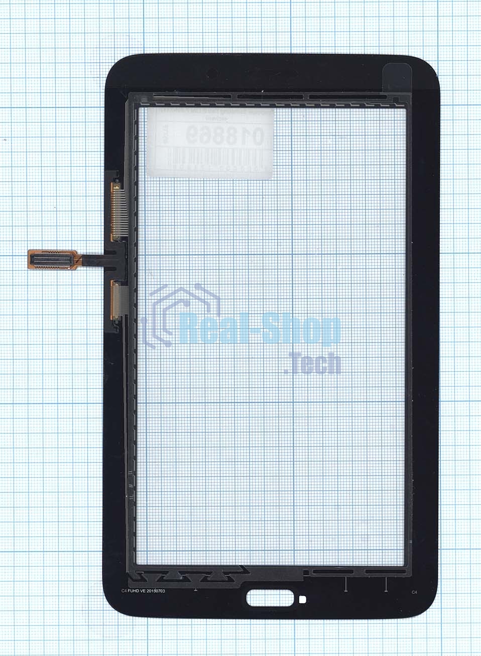 Сенсорное стекло (тачскрин) для Samsung Galaxy Tab 3 Lite 7.0 SM-T113, черное