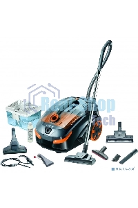 Моющий пылесос Thomas DryBOX AMFIBIA PET черный/оранжевый, 325/1700Вт, уборка влажная/сухая, пылесборник контейнер 2 л