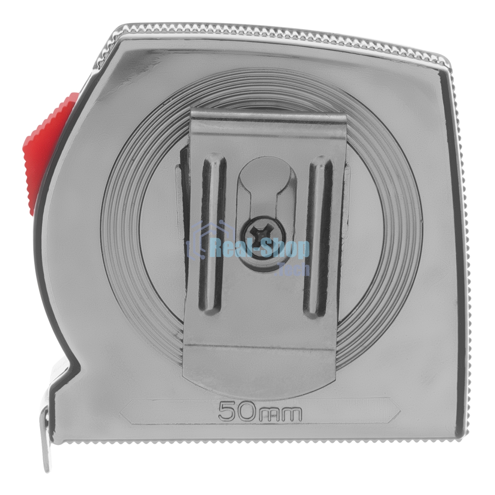 Рулетка MTX Chrom, 2 м x 13 мм, хромированный корпус