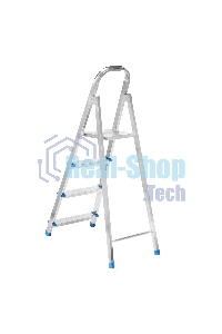 Стремянка Сибртех 4 ступени, стальная, оцинкованная