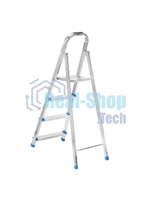 Стремянка Сибртех 4 ступени, стальная, оцинкованная