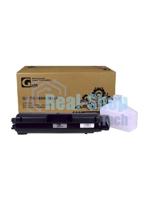 Тонер-туба GalaPrint GP-TK-580K для принтеров Kyocera FS-C5150DN/FS-C5150/ECOSYS P6021cdn/P6021 с бункером отработанного тонера черный 3500 копий